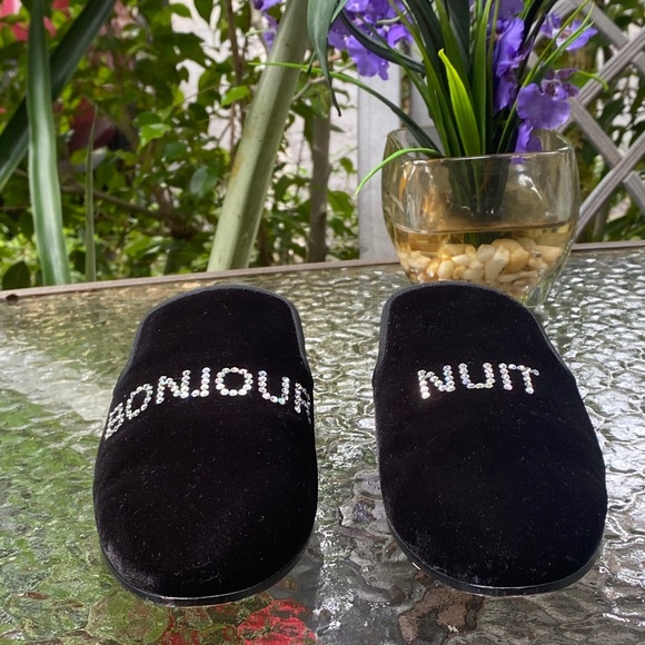 Giuseppe Zanotti Black Velvet Bonjour Nuit Shoes - Picture 16 of 16